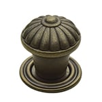 elegant spool knobs made of solid brass