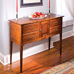 Classic Huntboard as featured in Popular Woodworking