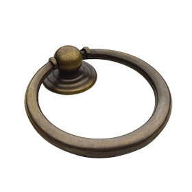 Solid Brass Round Ring Pulls
