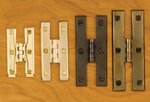 Image of Brass H Hinges