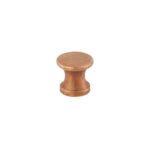 7/16" Woodscrew Sash Brass Knob