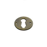 3/4" Round Keyhole Escutcheon