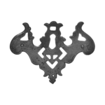 LD-PP-42A 2-9/16" Pierced Plate Escutcheon