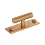 2-1/2" Mix Diamond Knurled T-Bar Handle