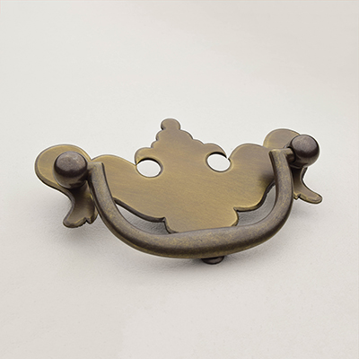 H-17L 3" Chippendale Drawer Pull