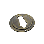 H-13 1-1/8" Round Keyhole Escutcheon