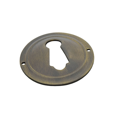 H-13 1-1/4" Round Keyhole Escutcheon