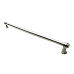 18" Heritage Polished Nickel Appliance Pull