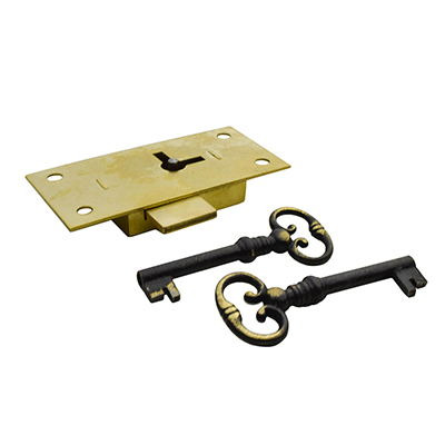 LK-12 Solid Brass Cupboard Lock