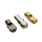 SP-10 1/4" Solid Brass Shelf Pegs