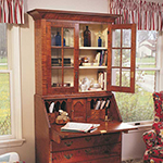 Traditional Secretary as Featured in Popular Woodworking