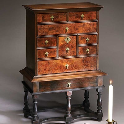 William & Mary Spice Chest