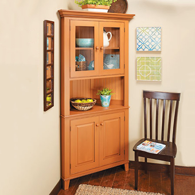 Corner Cabinet as seen in Woodsmith Magazine