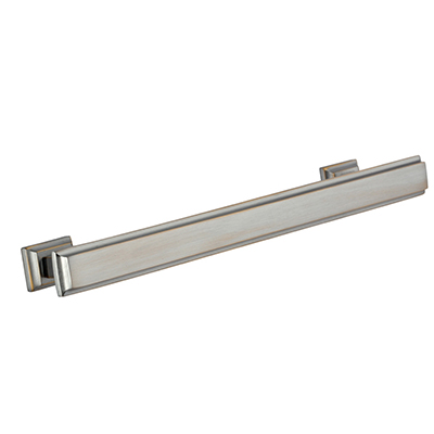 MH-ALM-1 8-13/16" Weathered Chrome Alhambra Bar Pull