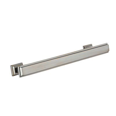 MH-ALM-2 7-1/2" Weathered Chrome Alhambra Bar Pull