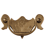 HCH-19L 3" Queen Anne Chased Drawer Pull