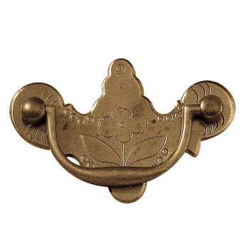 HCH-41 2-1/2" Queen Anne Chased Drawer Pull