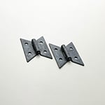 HF-12 1-1/2" x 2" Wrought Iron Butterfly Hinge