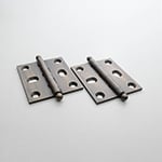 PB-408B Solid Brass Butt Hinge with Ball Tips