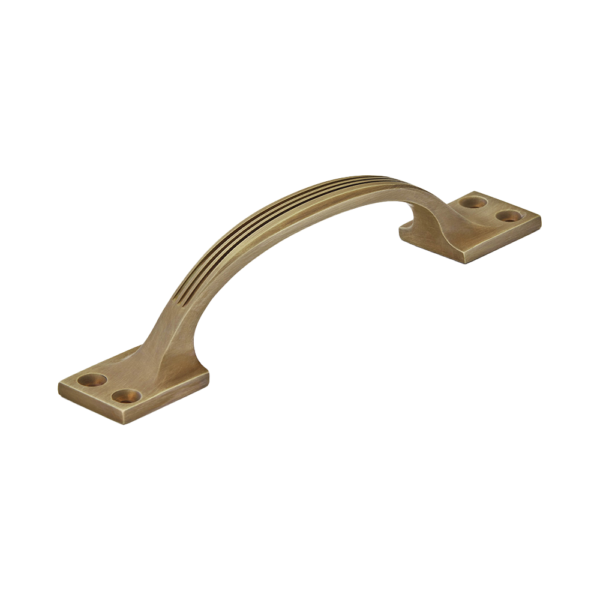 6" Ribbed Cabinet Handle