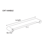 7-7/8" CHT-12-200 Handle