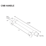 11-3/4" 16-300 CNB Handle