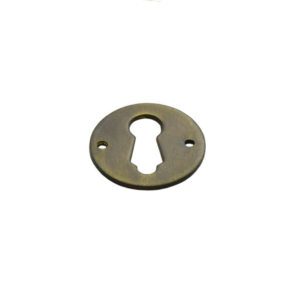 3/4" Round Keyhole Escutcheon