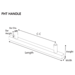 6" 10-150 FHT Handle