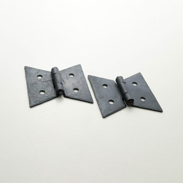 HF-12 1-1/2" x 2" Wrought Iron Butterfly Hinge