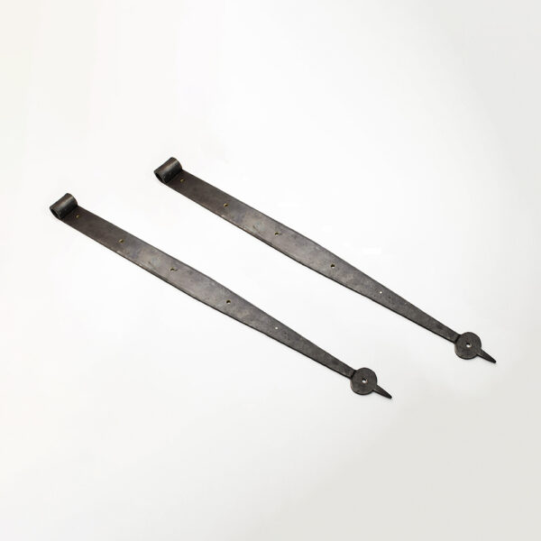 Large Exterior Door Pintle Strap Hinges