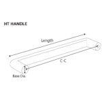 4" HT-12-100 Handle