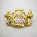 LD-CH-112GP 3-5/16" Chippendale Pierced Plate