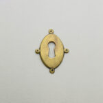 LD-WM-56 1-1/4" William & Mary Escutcheon