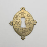 LD-WM-90 2-1/16" William & Mary Escutcheon