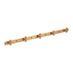 27" Diamond Knurled Wall Hook Rack