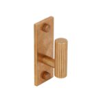 3-1/4" MIX2 Straight Knurled Single Vertical Wall Hook