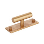 2-1/2" Plain MIX T-Bar Handle