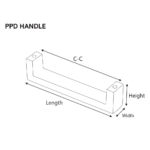 9-3/4" PPD-12-250 Handle
