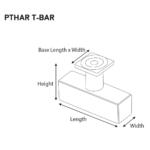 2" PTHAR T-Bar