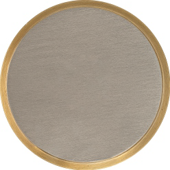 Split Brush Nickel and Satin Brass with Brush Nickel Backplate