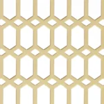 G207 Hexagonal Brass