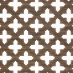 G208 Small Cross Brass