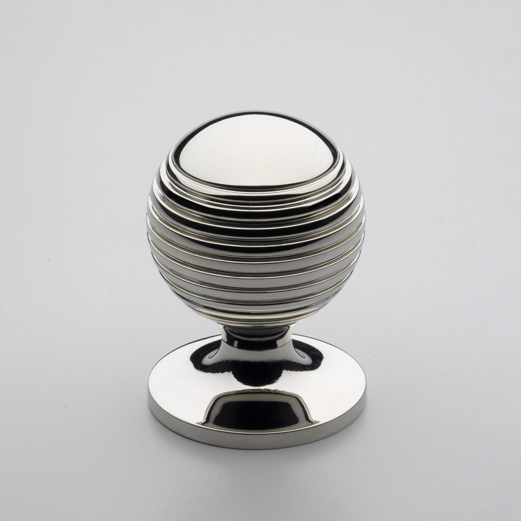 1-3/8" Douglas Reeded Knob by Crofts & Assinder