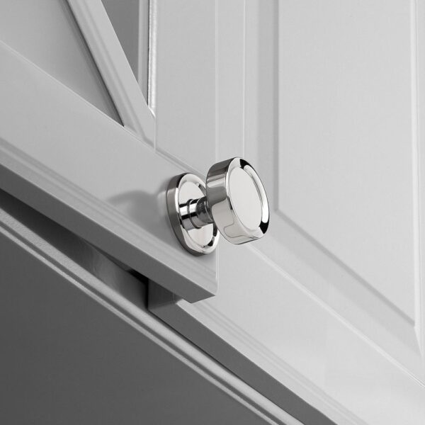 1-1/2" Art Deco Knob with Backplate by MYOH