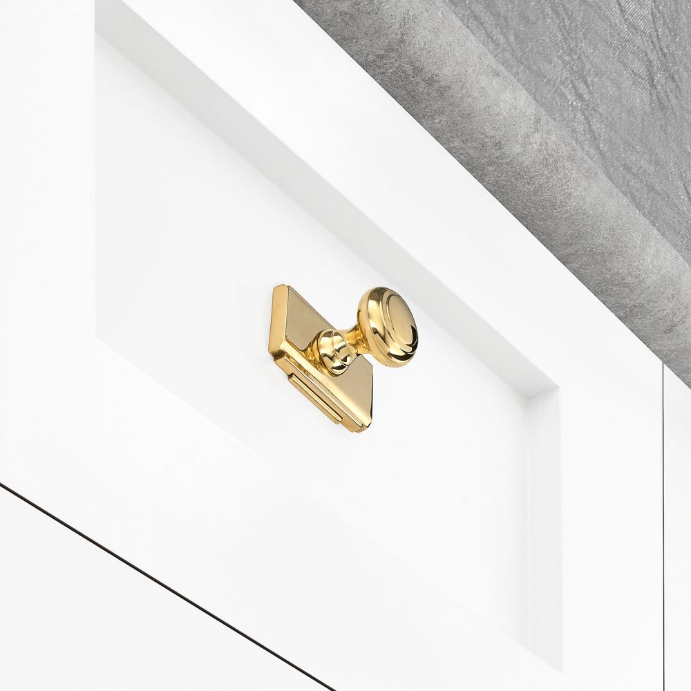 1-1/8" Classic Knob with Backplate by MYOH