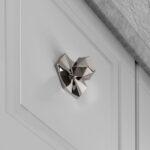 1-1/2" Albemarle Knob with Faceted Backplate by MYOH