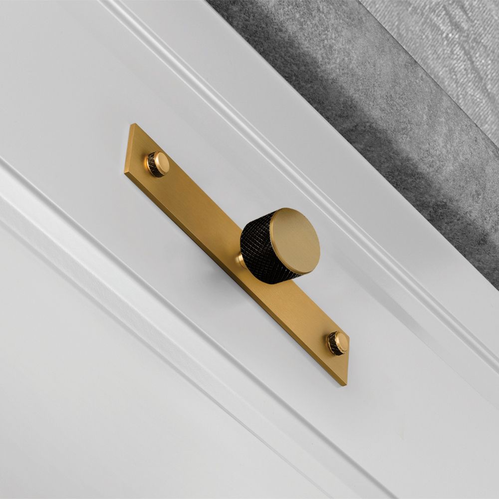 1-1/4" Svetlana Knob with 5" Backplate by MYOH