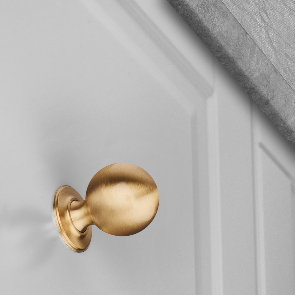 1" Heathcote Knob with Backplate by MYOH