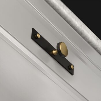 1 14 Harlequin Knob with 5 Backplate by MYOH