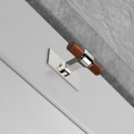 2-1/8" Belvedere T-Knob with Backplate by MYOH